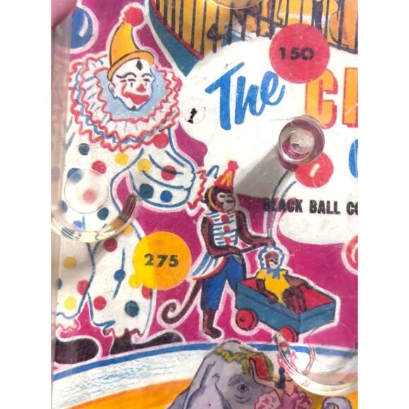 Vintage The Circus Game Pinball Toy By Wolverine Toy Co. USA - Picture 8 of 8